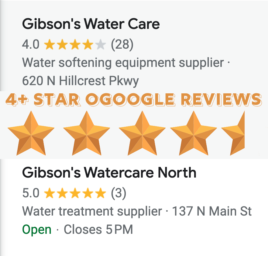 Slide of Gibson's WaterCare