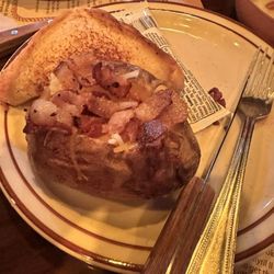 Cattleman's Club Steakhouse - Loaded baked potato