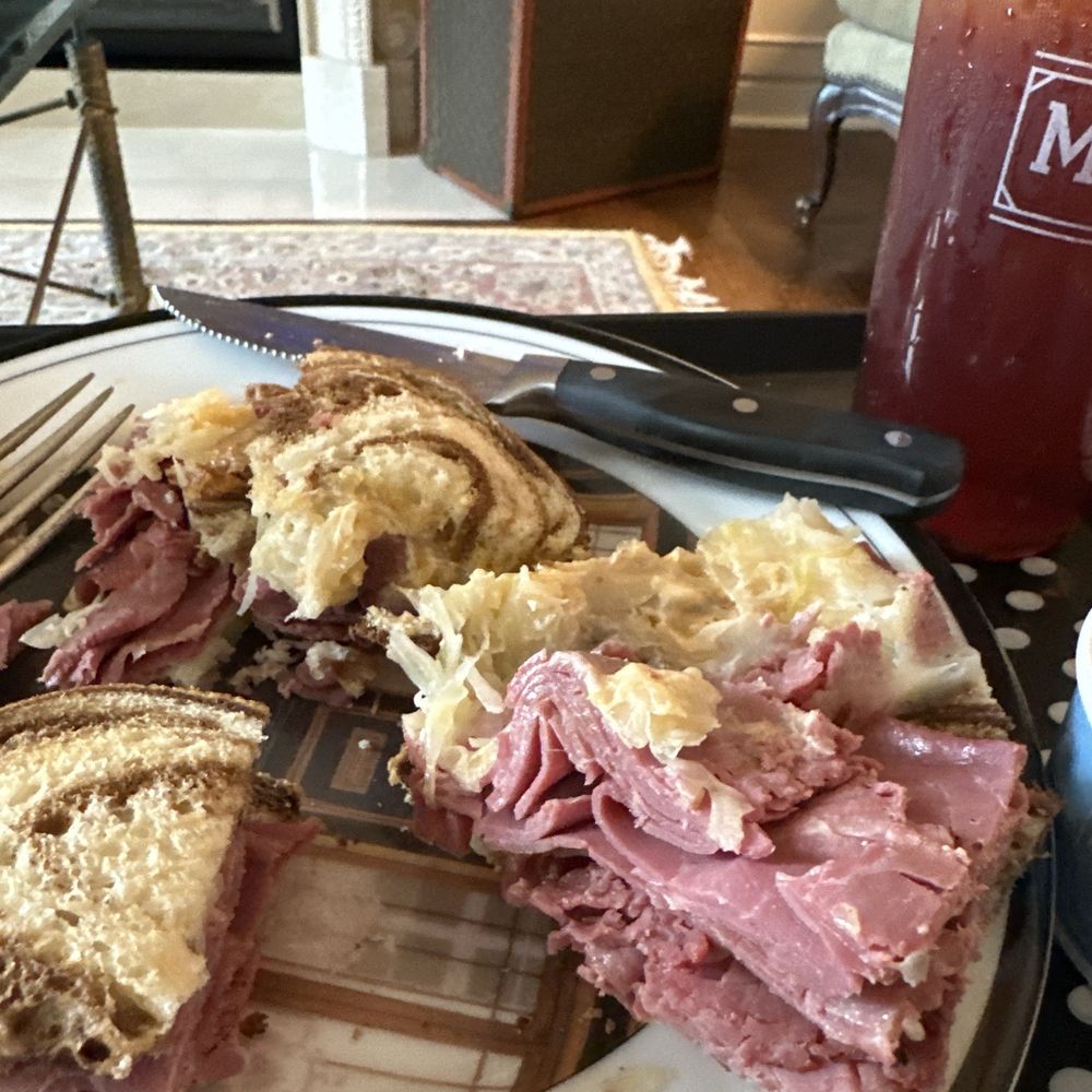 Reuben. With hardly any thousand island dressing!