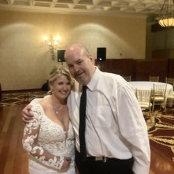 DJ Ted Rock - DjTed Rock and Kelli. Another happy bride on her beautiful wedding day.