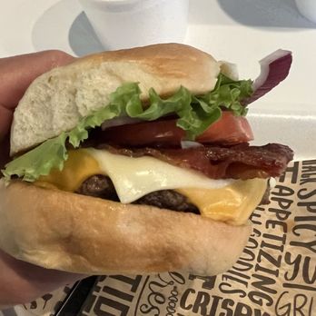 Rod N Rolls - The Bacon cheeseburger on sourdough was a great choice. - New American Near Me - Robstown, Texas Rod N Rolls - The Bacon cheeseburger on sourdough was a great choice. - New American Near Me - Robstown, Texas