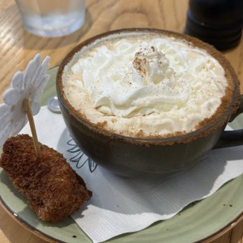 Café Bastille Miami Beach - FRENCH TOAST CAPPUCCINO. - Cafes Near Me - Miami Beach, Florida Café Bastille Miami Beach - FRENCH TOAST CAPPUCCINO. - Cafes Near Me - Miami Beach, Florida