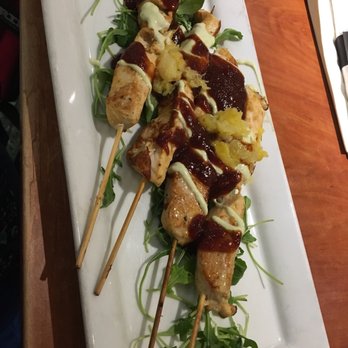 PGA Tour Grill - Chicken skewer appetizer - Bars Near Me - Honolulu, Hawaii