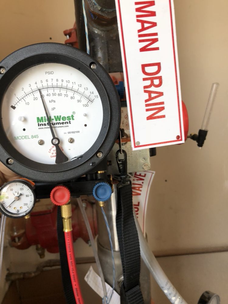 Slide of Brent's Backflow Testing Service