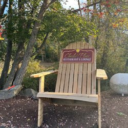 Charlie’s Place - The chair outside