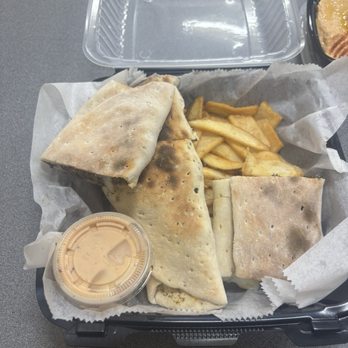 Zaatar Lebanese Grill - Beef Shawarma Calzone - Lebanese Near Me - San Antonio, Texas