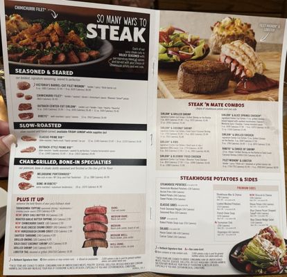 Menu photo 3 Outback Steakhouse Newhall, CA Menu photo 3 Outback Steakhouse Newhall, CA