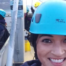 Waiting to zip! Waiting to zip!