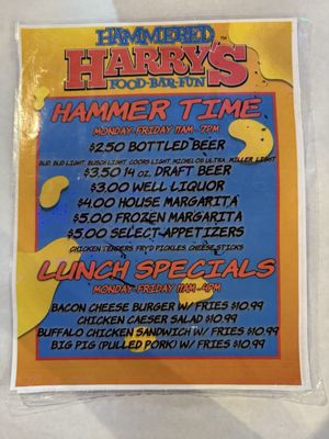Menu photo 5 Hammered Harry’s Las Vegas, NV Menu photo 5 Hammered Harry’s Las Vegas, NV