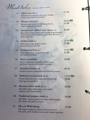 Menu photo 7 Salve Helsinki, 18
