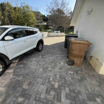 Elevated Property Services - Paver Driveway - General Contractors Near Me - Fullerton, California