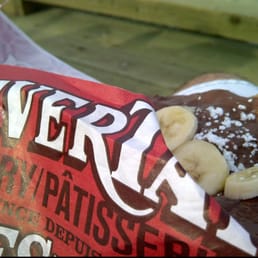 Banana Chocolate. My personal favourite combination. Be advised: Messy!