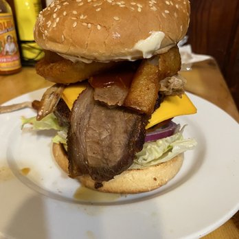 Ham's Station - The $20 burger - American Near Me - Pioneer, California