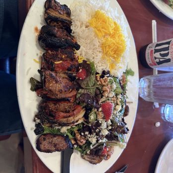 Panini Kabob Grill - Grass Fed Lamb Shish Kabob - Mediterranean Near Me - Santa Ana, California