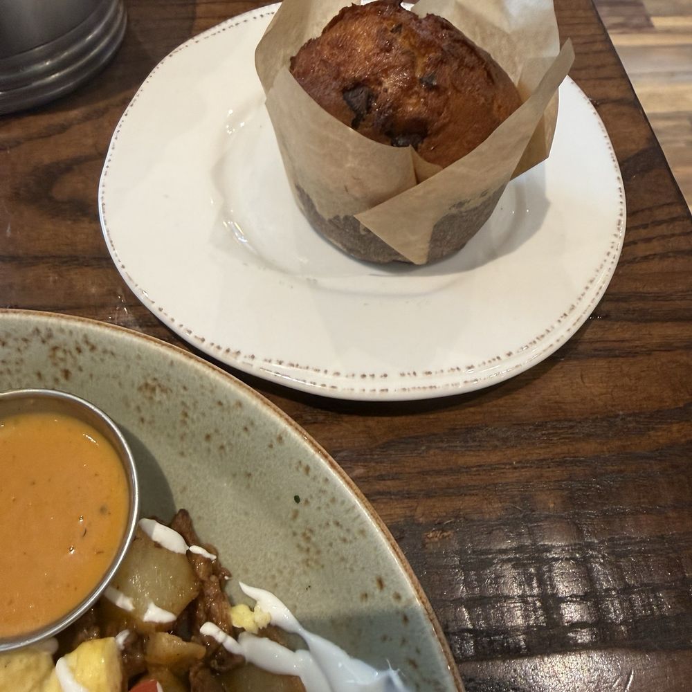 First Watch - Chocolate chip muffin - Breakfast & Brunch Near Me - Greensboro, North Carolina First Watch - Chocolate chip muffin - Breakfast & Brunch Near Me - Greensboro, North Carolina