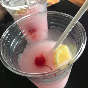 Bungalow Bar - Frozen pink lemonade. (Vodka) - American Near Me - Seaside, New York Bungalow Bar - Frozen pink lemonade. (Vodka) - American Near Me - Seaside, New York