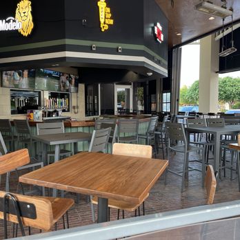 Larks Entertainment - Outside patio - Eatertainment Near Me - Fairview, Texas Larks Entertainment - Outside patio - Eatertainment Near Me - Fairview, Texas