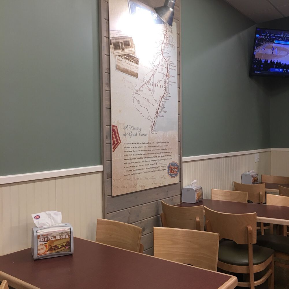 Jersey Mike's Subs - Lots of seating - Fast Food Near Me - Kearny, New Jersey Jersey Mike's Subs - Lots of seating - Fast Food Near Me - Kearny, New Jersey