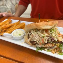 The Spice Joint - Fireball (jerk chicken) sandwich