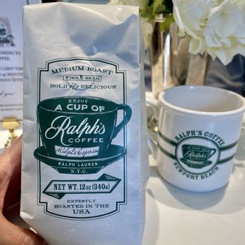 Ralph's Coffee - Coffee beans and mug to bring home - Coffee & Tea Near Me - Newport Beach, California