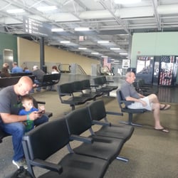 Allegiant Air - Small airport, short walk to terminal.