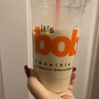 It's Boba Time - Palmdale - Jasmine milk tea, no boba X-Large. - Coffee & Tea Near Me - Palmdale, California