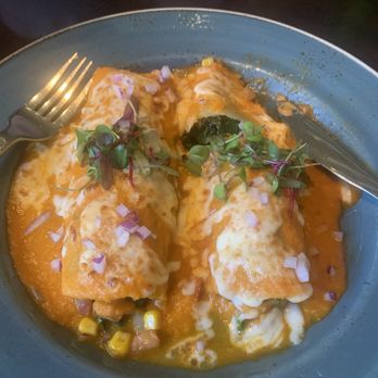 Javier's - Spinach Enchiladas - Mexican Near Me - Irvine, California Javier's - Spinach Enchiladas - Mexican Near Me - Irvine, California