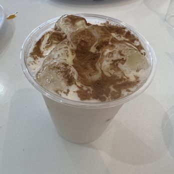Gusto Gourmet - Chicha-$4.75 that's quite pricey for a small glass - Venezuelan Near Me - Houston, Texas Gusto Gourmet - Chicha-$4.75 that's quite pricey for a small glass - Venezuelan Near Me - Houston, Texas