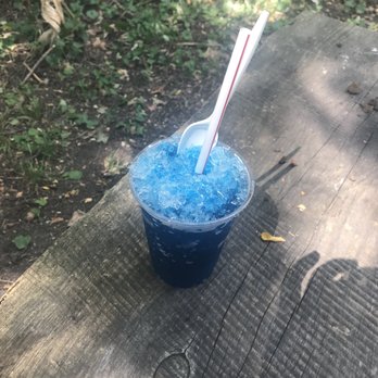 Dairy Corner - Blue Raspberry Ice Ball - Ice Cream & Frozen Yogurt Near Me - Cincinnati, Ohio