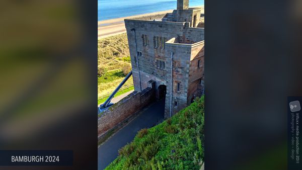 Bamburgh Castle by null