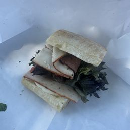 Zeppelin sandwich , this is half.. ate the other half :)