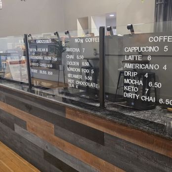 Brew 1902 - Drink menu. They also have tons of flavors to add on for lattes and teas. - Coffee & Tea Near Me - Murrieta, California