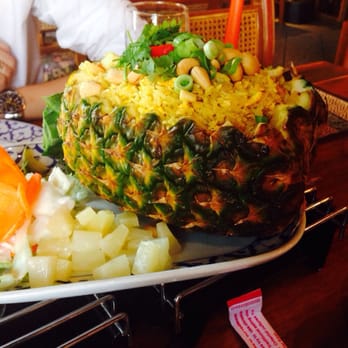 Ban Thai - fried rice in pineapple - Thai Near Me - Darmstadt, HE