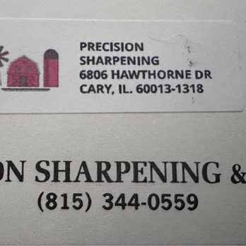 Precision Sharpening & Repair - New address. - Knife Sharpening Near Me - Cary, Illinois