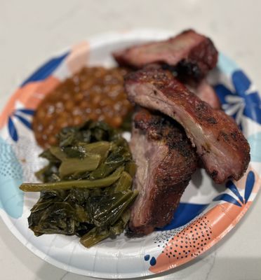 Photo of Bowlegged BBQ - San Diego, CA, US. Sides were ehhh but ribs were tender