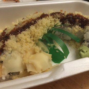 Sake Sushi & Grill - Shrimp Crunch Roll - Sushi Bars Near Me - Placentia, California