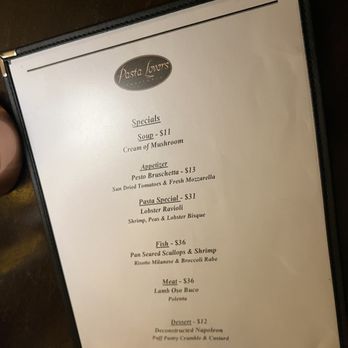 Pasta Lovers Trattoria - Specials on 2/29 - Italian Near Me - New York, New York