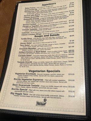 Menu photo 8 Maya Mexican Restaurant Scotts Valley, CA Menu photo 8 Maya Mexican Restaurant Scotts Valley, CA