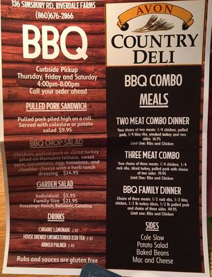 Menu photo 4 Avon Country Deli Avon, CT Menu photo 4 Avon Country Deli Avon, CT
