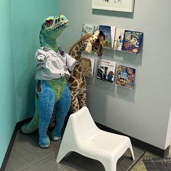 Loving Pediatric Dentistry - Kids reading nook