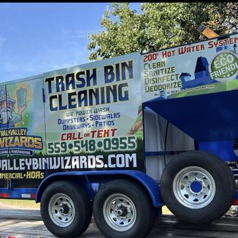 Central Valley Bin Wizards - Trash bin cleaning/power washing - Pressure Washers Near Me Central Valley Bin Wizards - Trash bin cleaning/power washing - Pressure Washers Near Me