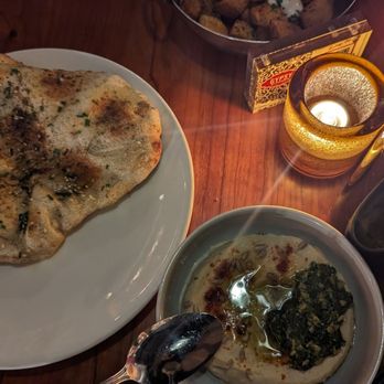 Gypsy Kitchen DC - Hummus with Pita bread - Tapas/Small Plates Near Me - Washington, DC, District of Columbia Gypsy Kitchen DC - Hummus with Pita bread - Tapas/Small Plates Near Me - Washington, DC, District of Columbia