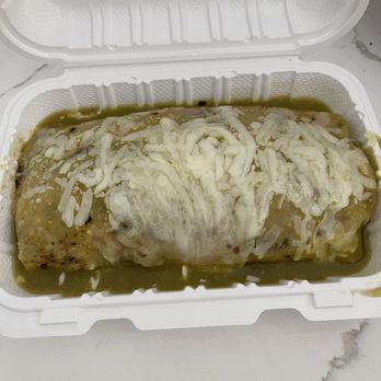 El Mariachi Loco - But Burrito Mojado en Salsa Verde - Mexican Near Me - Tujunga, California