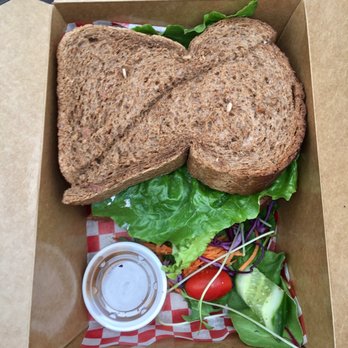 Café Santropol - Sandwich and side salad - Sandwiches Near Me - Montreal, Quebec