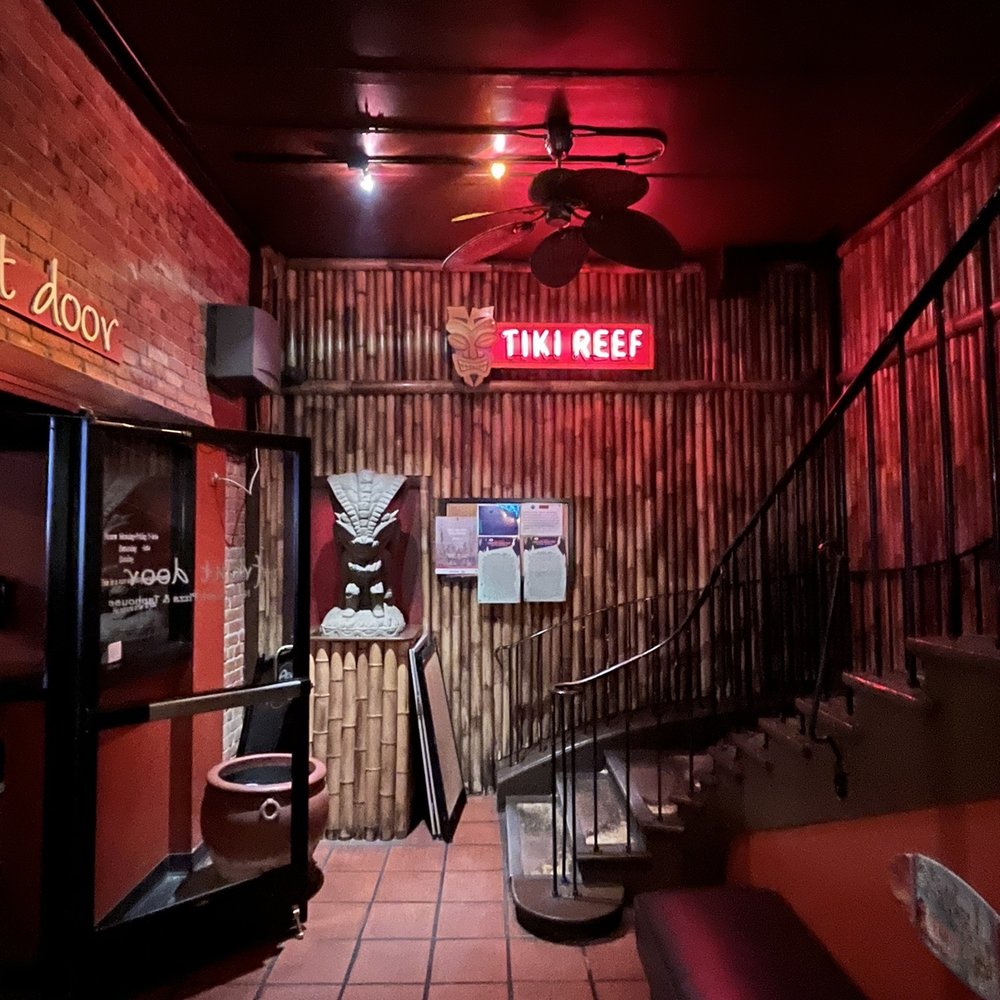 The Reef - Entry downstairs - American Near Me - Boise, Idaho The Reef - Entry downstairs - American Near Me - Boise, Idaho