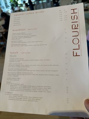 Menu photo 1 Flourish San Ramon, CA