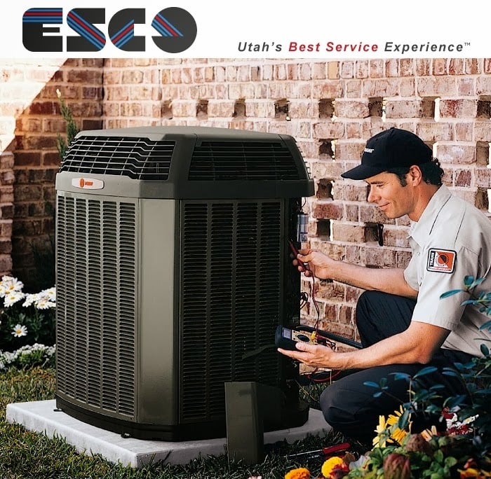 Slide of ESCO Heating, AC, Plumbing & Electric