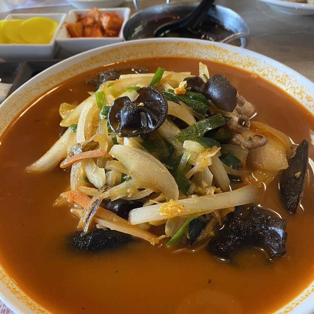 Chai Lan - Spicy Seafood noodle soup - Chinese Near Me - Irvine, California Chai Lan - Spicy Seafood noodle soup - Chinese Near Me - Irvine, California