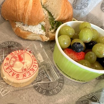 Chicken Salad Chick - Cranberry Kelli on a croissant - Sandwiches Near Me - New Braunfels, Texas