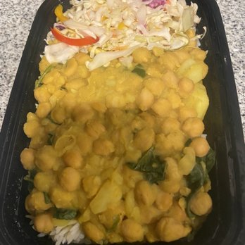 Topnotch Island Flavor Kitchen - Chickpea curry - Caribbean Near Me - Phoenix, Arizona